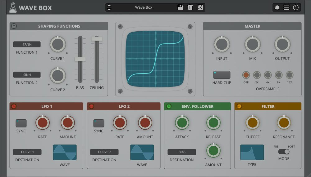 AudioThing Wave Box Distortion (Latest Version)